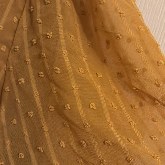 Women's Lace Splicing V-Neck Swiss Dot Top Casual Solid Short Sleeve Tees Tops​ - Picture 2 of 4